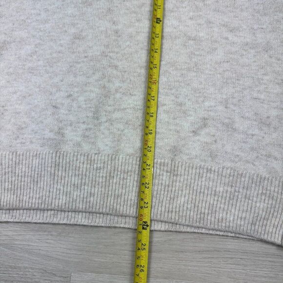 CeCe SKI Motif Crew Neck Sweater Womens Medium Ivory W/ Headband Apres Lodge - Picture 5 of 5